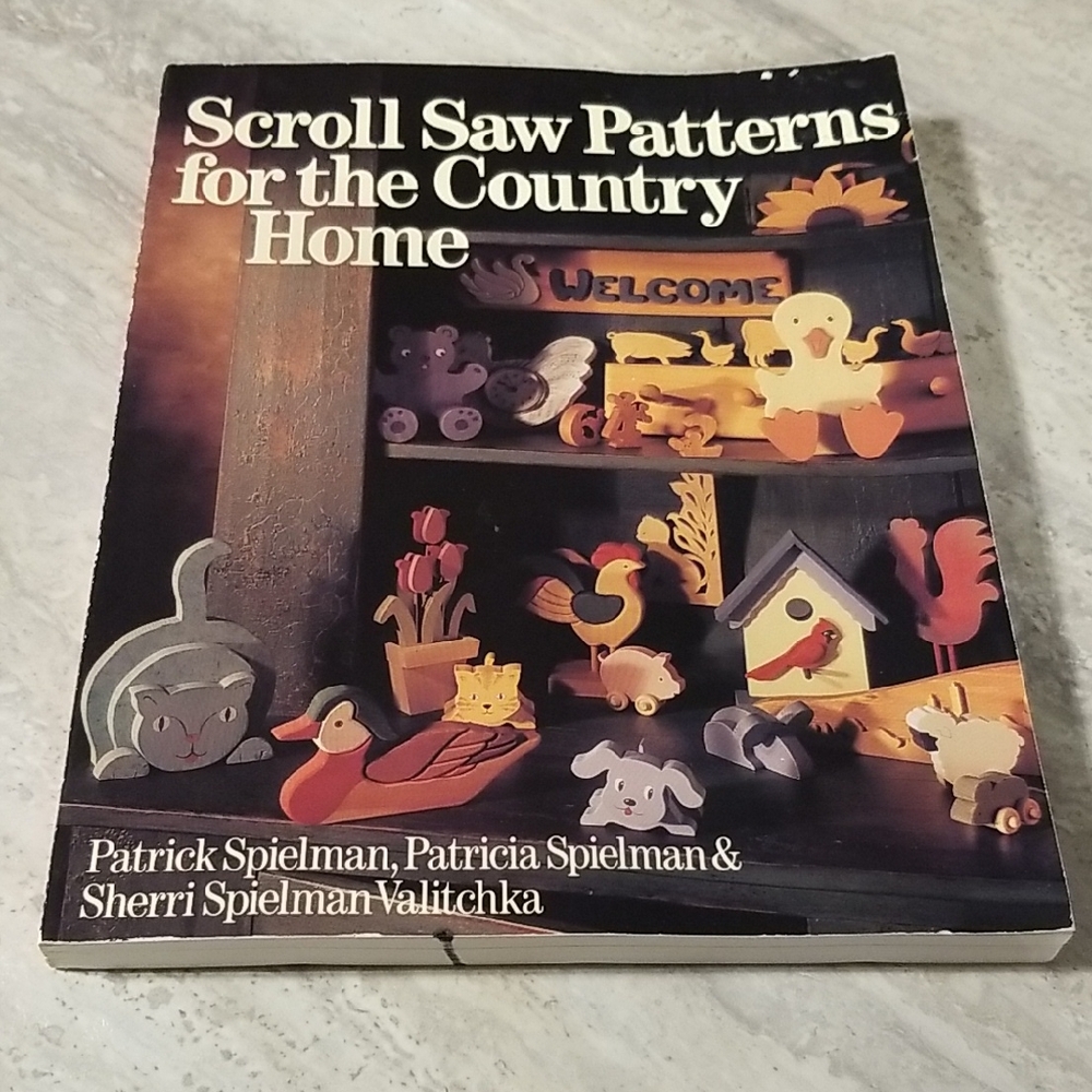 Scroll Saw Patterns For The Country Home Book